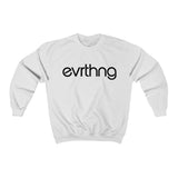 "evrthng" Crewneck - Black Logo