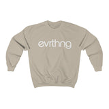 "evrthng" Crewneck